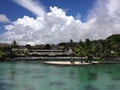 Resort in Papeete Royalty Free Stock Photo