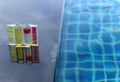 Resort Private pool has weekly check maintenance test, Ph chlorine and bromide levels