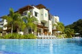 Resort in Roatan, Honduras Royalty Free Stock Photo