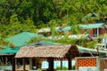 Famous Resort scenery in Tanjung Penyabong, Mersing, Johor, Malaysia. Royalty Free Stock Photo