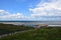 View from the dunes of Scheveningen to the coastline