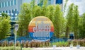 Universal`s Endless Summer Resort Sign, Orlando, Florida Royalty Free Stock Photo