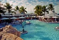 Resort in the Town Key west on the Florida Keys Royalty Free Stock Photo