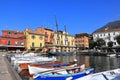 The Resort Town of Malcesine on Lake Garda Royalty Free Stock Photo