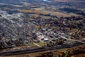 Resort town in Western USA Royalty Free Stock Photo