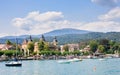 Resort Velden am Worthersee See and Lake Worth. Austria