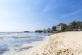 Resorts in Patar Beach, Bolinao, Pangasinan Royalty Free Stock Photo