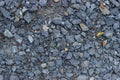 Resounding stones piled on the floor