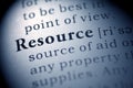 Resource Royalty Free Stock Photo