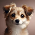 painting - puppy by