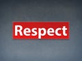 Respect Red Banner Abstract Background Royalty Free Stock Photo