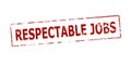 Respectable jobs Royalty Free Stock Photo