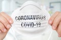 Respirator mask - Coronavirus COVID, MERS, SARS concept