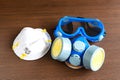 Respirator mask, dust mask and safety mask for chemical industr