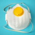 Respirator with protection level FFP3, 3M, N 95 production. Protection against coronavirus