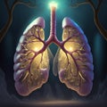 Respiratory Realism: A Hyper-Realistic Journey Inside the Lungs