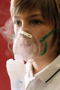 Respiratory therapy Royalty Free Stock Photo