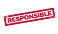 Responsible rubber stamp