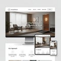 Responsive Design Mockup for Accessible Living Royalty Free Stock Photo