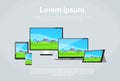 Responsive Design Photo Page Laptop Phone Tablet