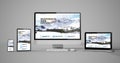 responsive devices isolated responsive design homepage mountain