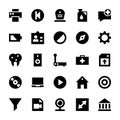Responsive User Interface Icons Royalty Free Stock Photo