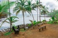 Rest area at the Havaizinho beach Itacare