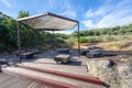 rest area inside the Parque do Barrosal in Castelo Branco.