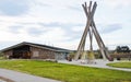 Rest area in South Dakota state