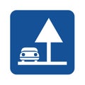 Rest area symbol icon