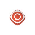 restart refresh glossy color app icon button game asset theme