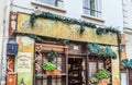 Restauran Le Poulbot. Rue Le Poulbot. Montmartre, Paris Royalty Free Stock Photo