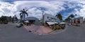 Restaurants on Lincoln Road Miami Beach shot with 360 camera vr equirectangular