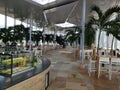 Restaurant area at Therme Bucharest Royalty Free Stock Photo