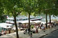 Restaurant barge and sightseeing cruiser Seine Paris
