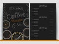 Restaurant cafe menu, template design. Food flyer. Royalty Free Stock Photo