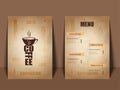 Restaurant cafe menu, template . Food flyer design Royalty Free Stock Photo