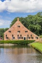 Restaurant at the castle moat in Uithuizen