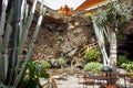 restaurant cesar manrique jameos del agua lanzarote Royalty Free Stock Photo