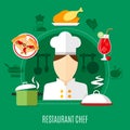 Restaurant Chef Concept