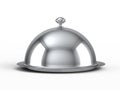 Restaurant cloche Royalty Free Stock Photo