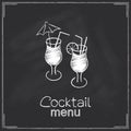 Restaurant cocktail menu design