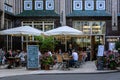 Restaurant in the courtyard of Berlin