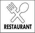 Restaurant illustration Icon or Logo