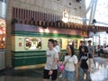 A restaurant inside the Langham place shopping mall, Mong Kok, Hong Kong Royalty Free Stock Photo