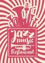 Restaurant with jazz music