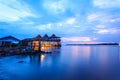 Restaurant on Lake Victoria Royalty Free Stock Photo