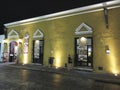 Restaurant Late at Night in Merida Yucatan