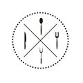 Restaurant logo design or chef icon