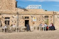 Restaurant in Marzamemi Village - Sicily island Italy Royalty Free Stock Photo